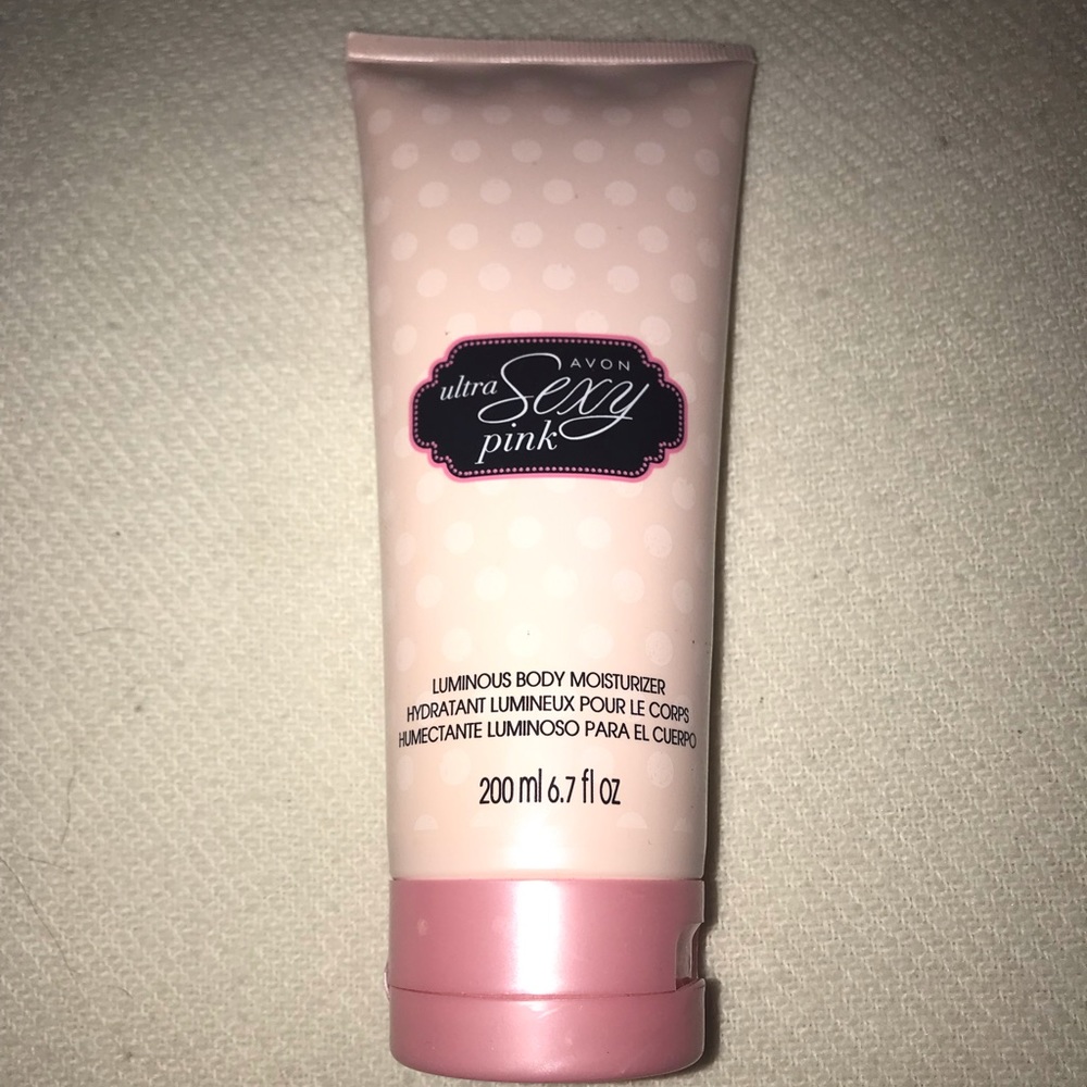Avon Ultra Sexy pink luminous body moisturizer